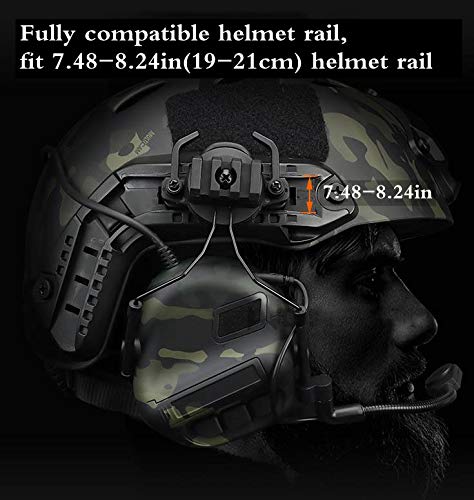 Tactical Headset No Noise Reduction for Z.Tactical Series PTT Black