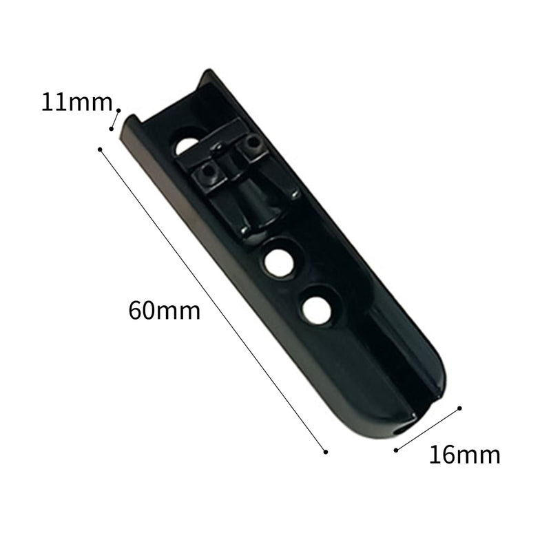 4pcs Bass Guitar Bridge Individual Bass Bridge Guitar Bridge Single Individual Tailpiece Single String Bass Bridge Bass Guitar Saddles Compatible with 4 String Electric Bass Guitar Accessories,S