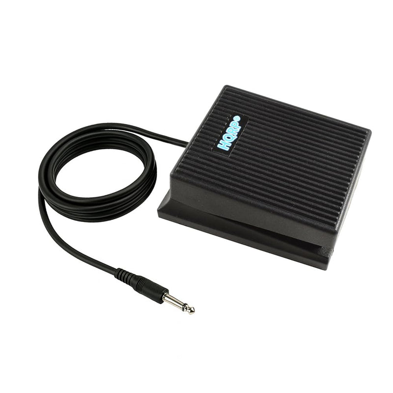 HQRP Sustain Pedal for Yamaha DGX-230, DGX-530, DGX-640, DGX-660, DGX-670, EZ-220, P-45, P-71, P-85, P-95, P-105, P-115, P-125, P-225, P-515 Digital Piano Keyboard (FC5 Replacement, 1/4" Jack)