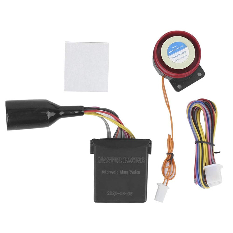 2 Way Alarm System Universal ABS Motorcycle Anti?Theft Remote Control for Security 12V with Remote Start for Most Motorcycle