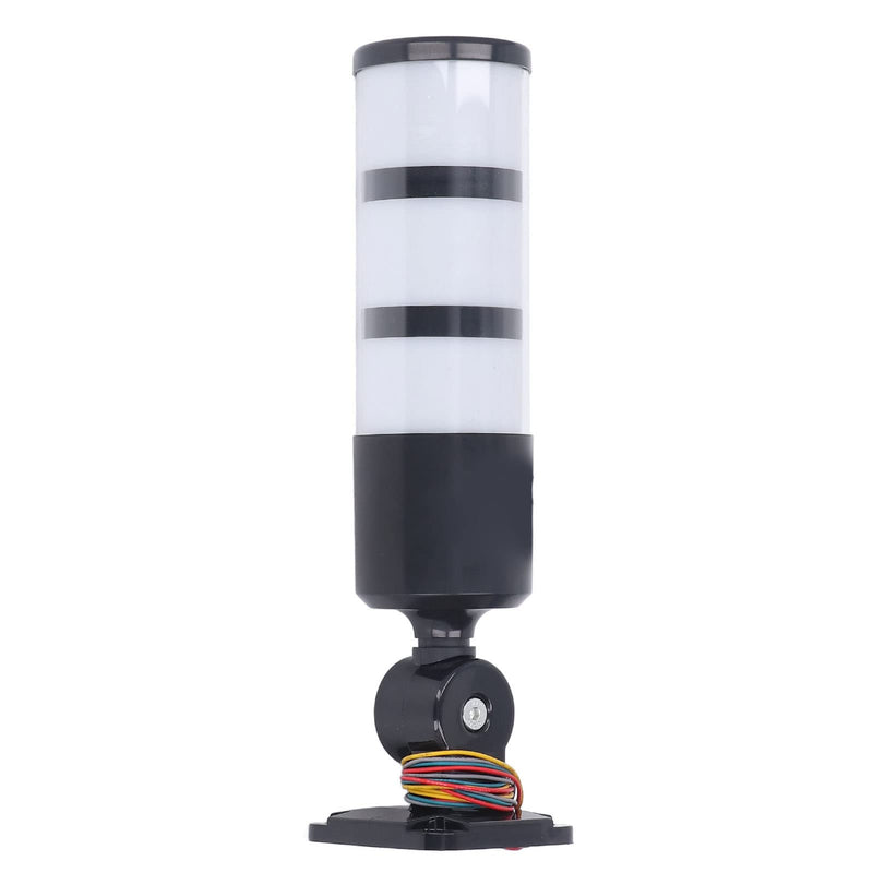 Signal column, red, yellow, green, 3-ply, 12 24 V DC, flashing stacking light, bright LED light for machines