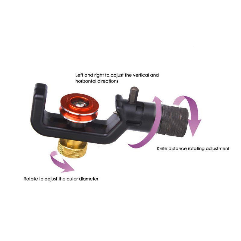 Fiber Optic Cable Cutter 4-10MM Vertical Horizontal Wire Sleeve Stripping Knife Cable Cutter Stripping Tool