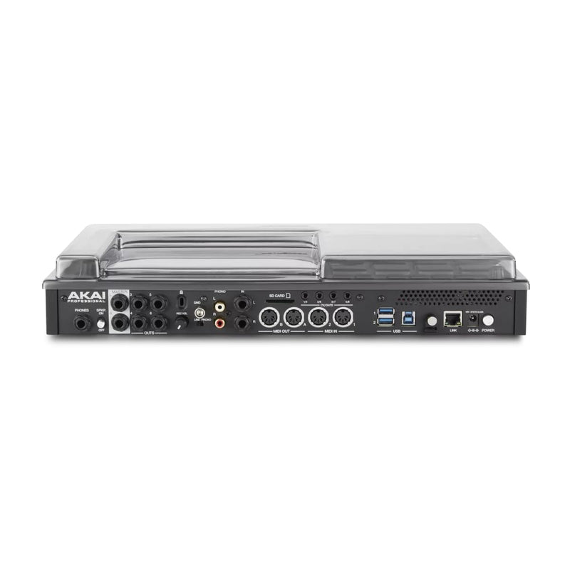 Decksaver Polycarbonate Super Strong Cover Compatible with Akai Pro MPC Live II (DS-PC-MPCLIVE2)