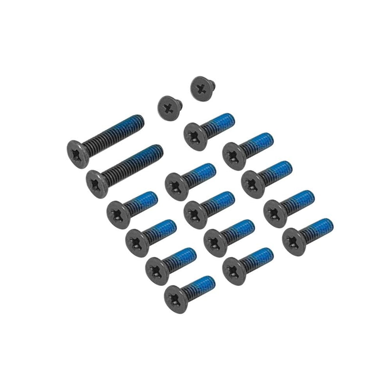 GinTai Bottom Case Screws Replacement for HP Pavilion 15-AB (Black) | Lower Bottom Base Cover Case Screws