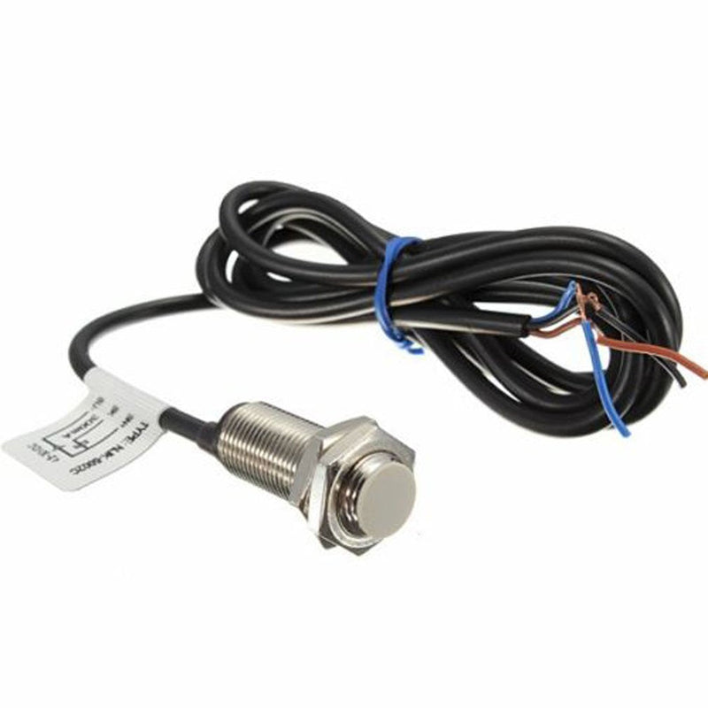Hailege 2pcs NJK-5002C Hall Effect Sensor Proximity Switch NPN 3-Wire Normally Open