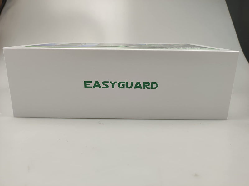 EASYGUARD EM211 2 Way Motorcycle Alarm System with Remote Start Starter Shock Sensor tilt Motion Sensor DC12V LCD Display