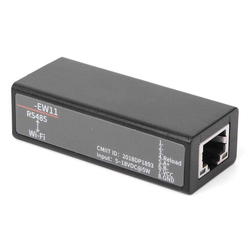 RS485 to Serial Server Built in Antenna Communication Module RJ45 Interface 0.7 X 1 X 2.4 inch