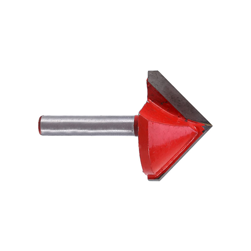 V Groove Milling Cutter, Plasterboard Cutter 90 Degree, V Groove Cutter, 90 Degree Cutter, CNC V-Bit, 14 Shank Router Bit Engraving V Shape Groove Wood Cutter Trim Chamfer Bit Wood Cutter Edge Cutter