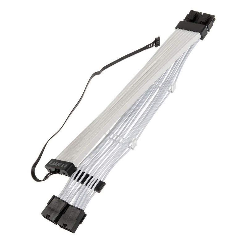 LIAN LI PW8-V2 ADDRESSABLE RGB STRIMER Plus 8-PIN, white STRIMER PLUS V1