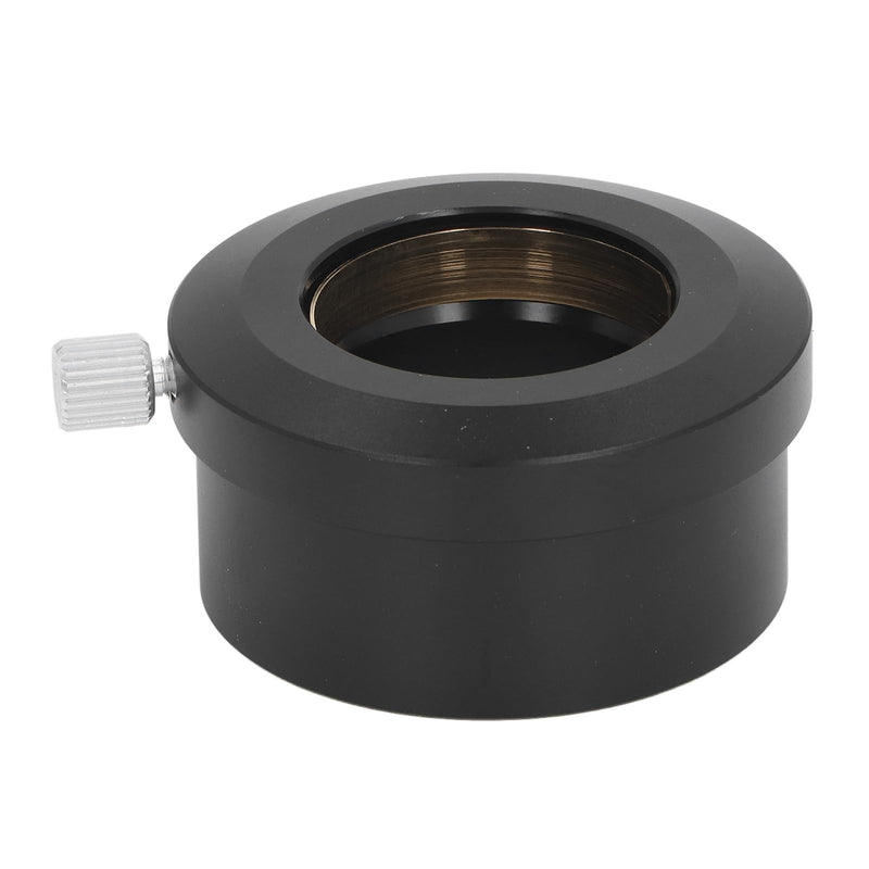 2 Inch to 1.25 Inch Telescope Eyepiece Adapter, Accurate Thread Telescope Eyepiece Mount Adapter Easy Installation Full Metal Black for Telescope Accessories
