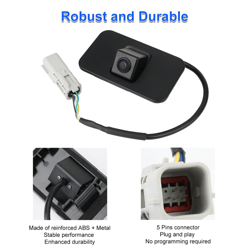 Backup Camera Replacement for 2015-2020 Cadillac Escalade Chevy GMC Tahoe | Suburban Yukon XL Reverse Rear Park Assist Camera Replacement for 23378804 23404613 23432248