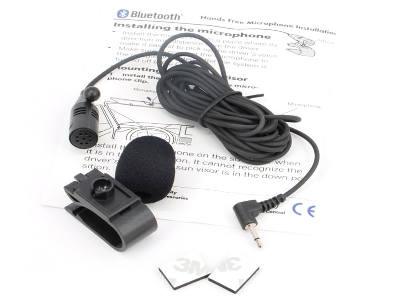 Xtenzi Car Audio 3 Pcs Set XT3302 GPS Mic and Wire Harness Compatible with Pioneer SPH-DA210 DA110 DA100