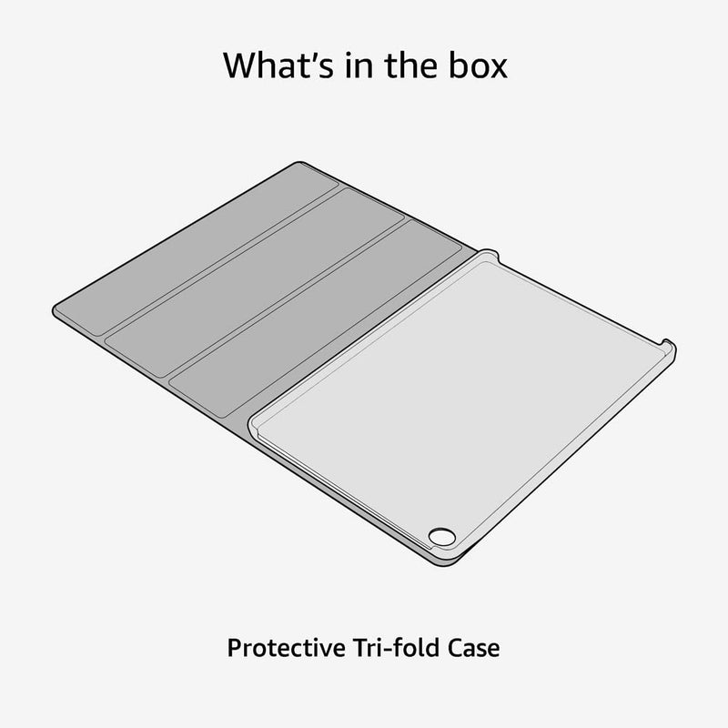 Trifold Case with protective tub, for Amazon Fire Max 11 (2023 Release)