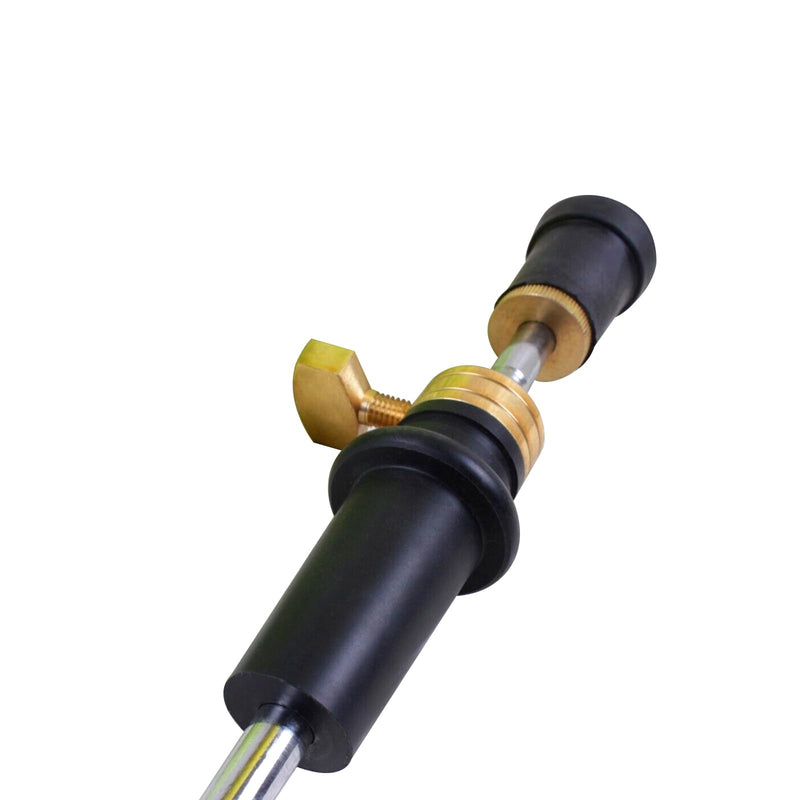 [AUSTRALIA] - 3/4 4/4 Double Bass End Pin Ebony Rubber Durable Skid bass parts Non-slip Bottom,1PCS 