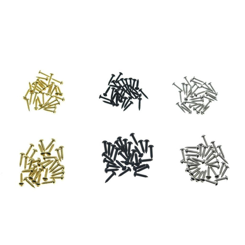 [AUSTRALIA] - KAISH 30-Pack Premium Stainless Steel American #3 x 3/8" Phillips Guitar Tuning Machine Head Screws Guitar/Bass Tuning Keys Pegs Screws #3 x 3/8" for USA Fender/Gibson Only Nickel-1 
