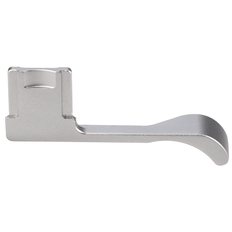 [AUSTRALIA] - Haoge THB-X4S Hand Grip Metal Hot Shoe Thumb Up Rest for Fujifilm Fuji X-E4 Camera Silver 