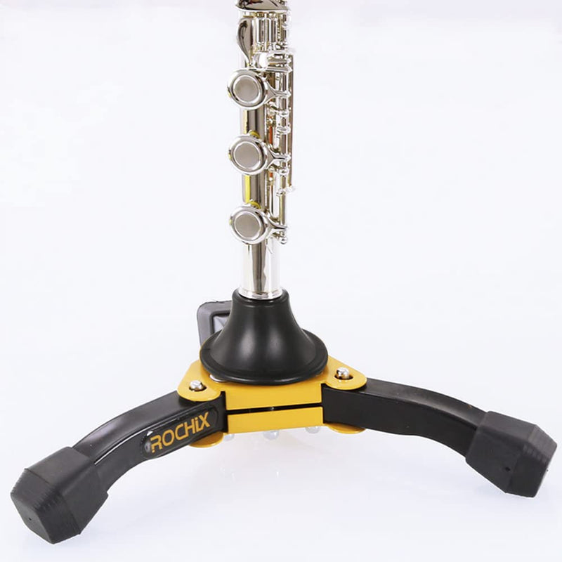 Foldable Portable Clarinet Stand/Flute Stand/Oboe Stand,Tripod Holder Stand