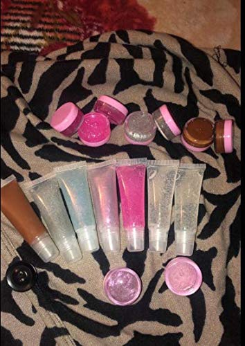 10Pcs 8ml Mini Refillable Empty Tubes Lip Gloss Balm Clear Cosmetic Containers Soft Tubes with 3pcs Free 5ml Plastic Syringes