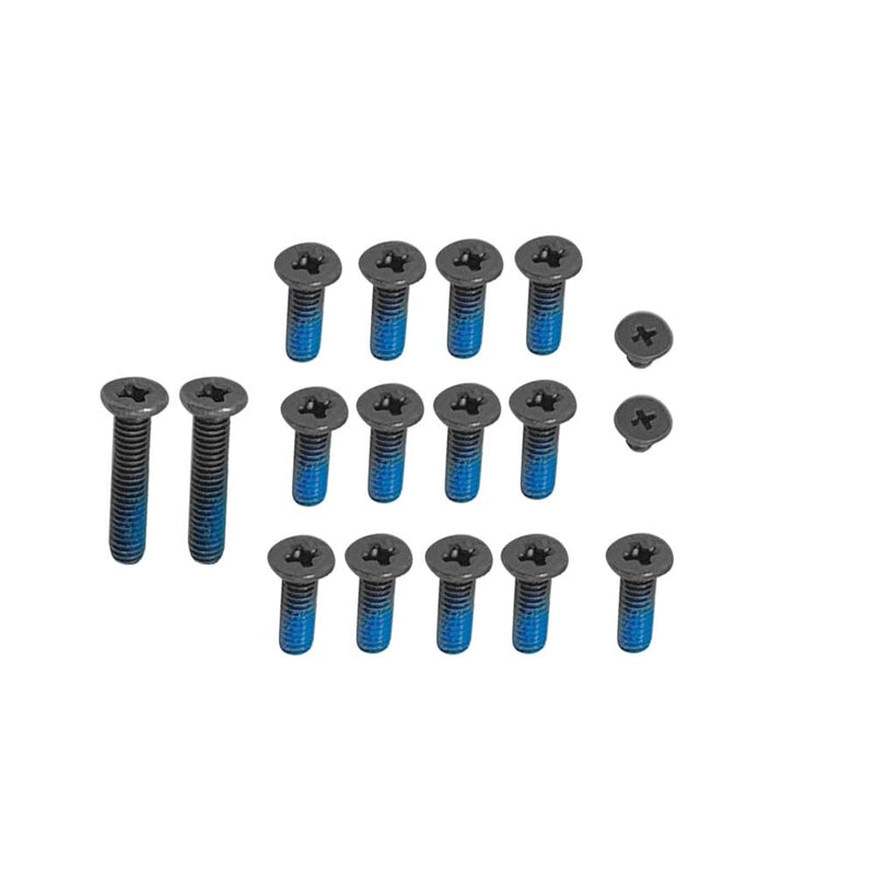 GinTai Bottom Case Screws Replacement for HP Pavilion 15-AB (Black) | Lower Bottom Base Cover Case Screws
