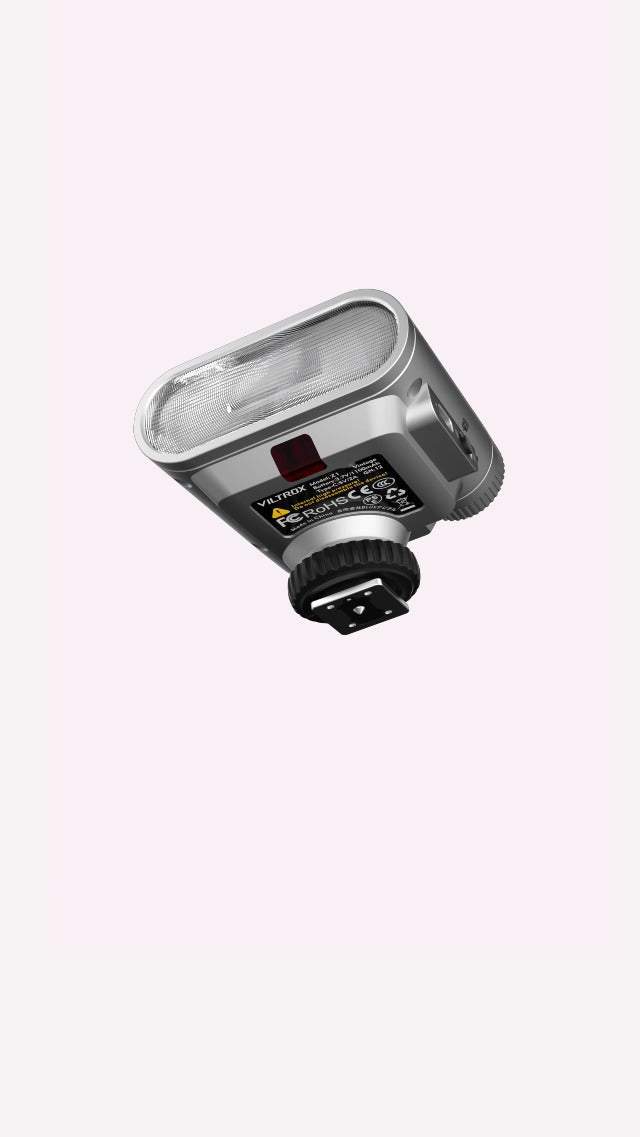 VILTROX 24W/s GN12 Retro Flash for Camera, 0.1-1.5s Recycle Small Flash