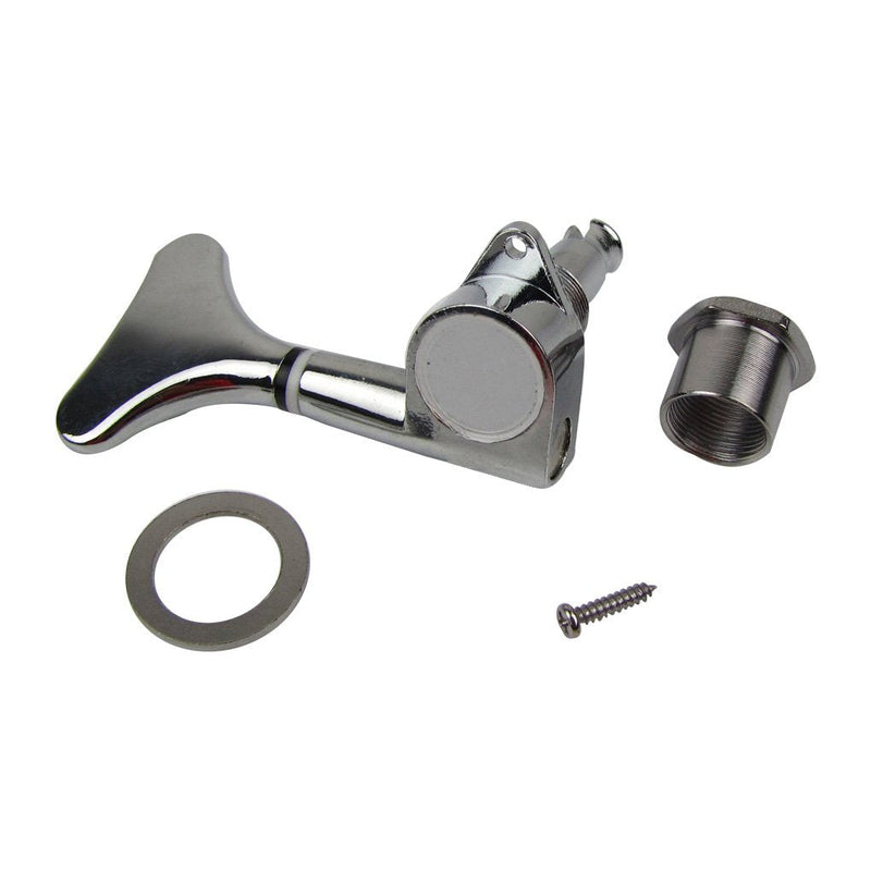 Musiclily 2+2 Sealed Bass Tuners Tuning Pegs Keys 2R2L Machine Heads for 4 String Bass Guitar, Chrome