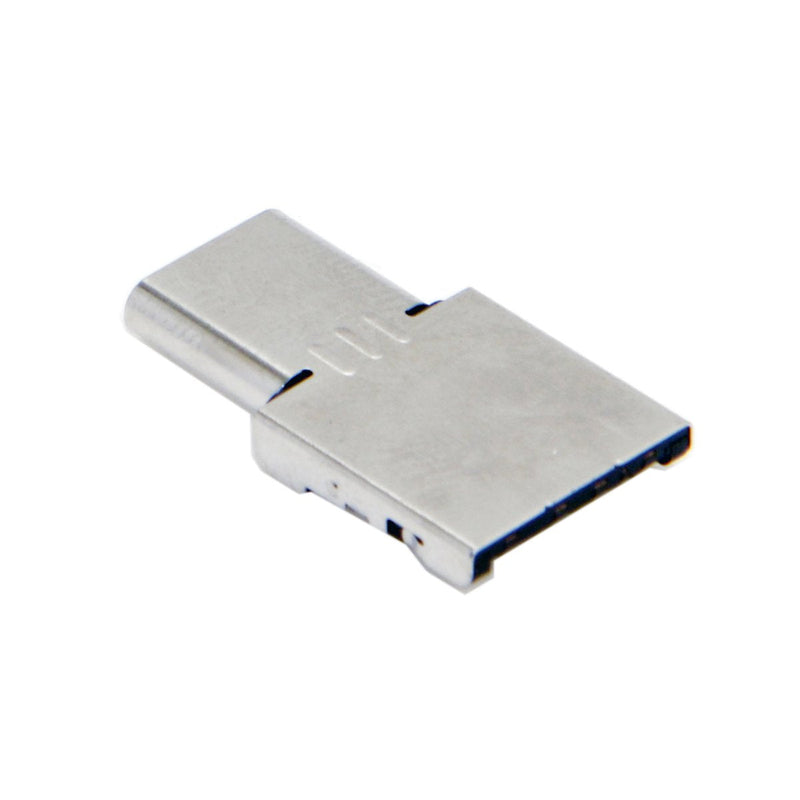 CY 5pcs Ultra Mini Type-C USB-C to USB 2.0 OTG Adapter for Cell Phone Tablet & USB Cable & Flash Disk Black
