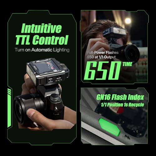 VLITROX Spark Z3-F TTL Camera Flash for Fujifilm Spark Z3-F Camera Flash
