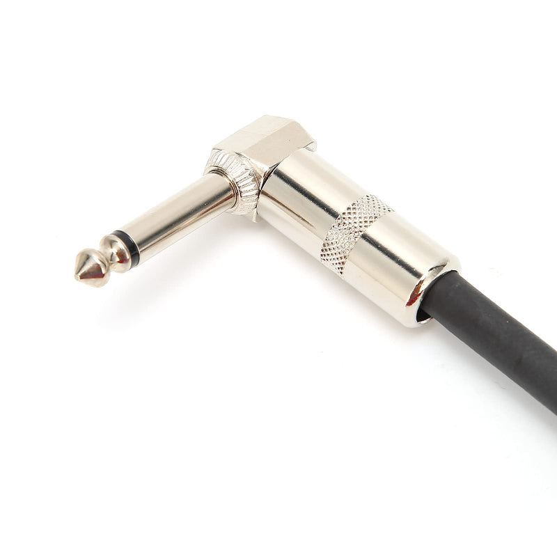 [AUSTRALIA] - Hilitand Guitar Cable - 6.35MM Male Head Audio Guitar Cable 10ft Electric Guitar Amplifier Cord - Right Angle to Right Angle 1/4 Inch Instrument Cable Guitar Amp Cable(red) 