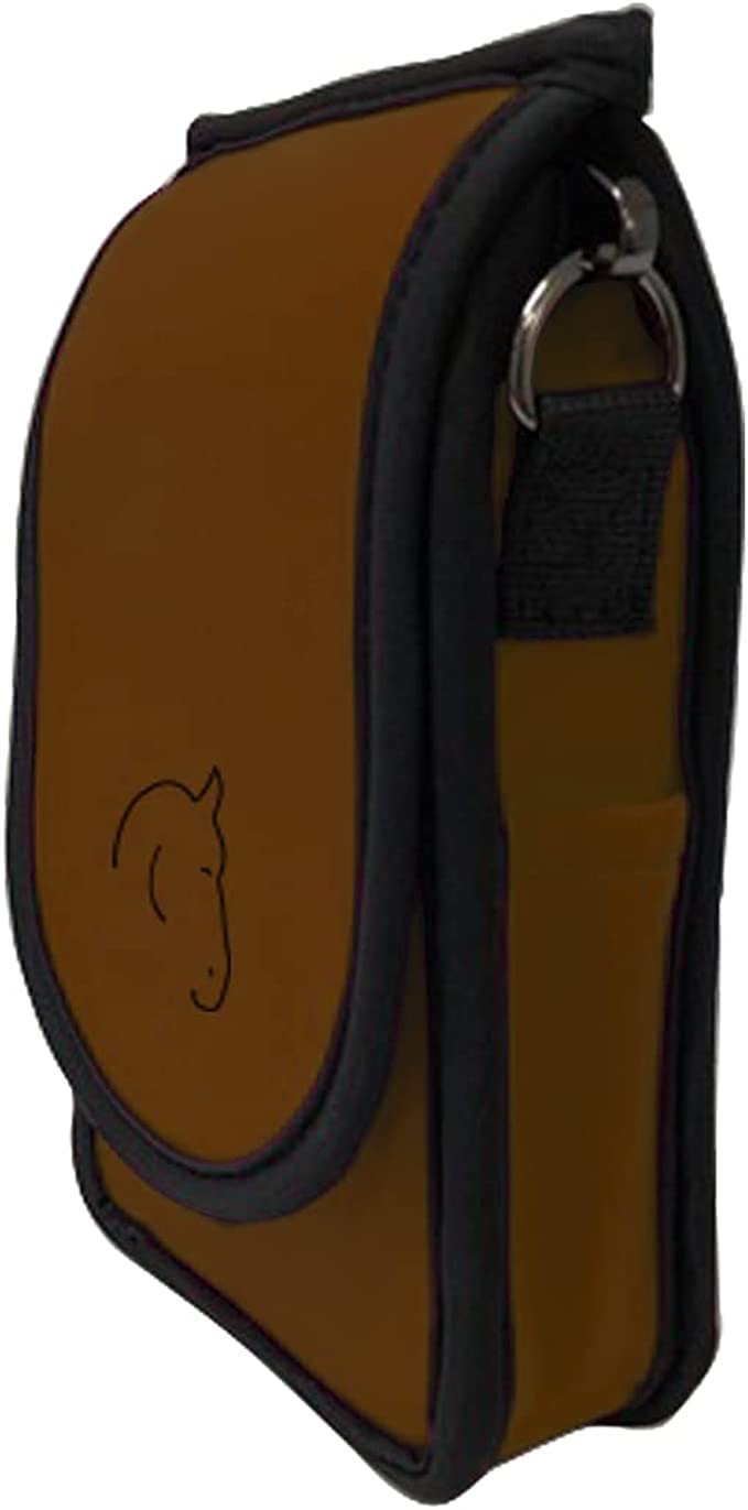 The Horse Holster Cell Phone Holder, Hunter Green, S/M - Holds All Cellphones, Money, Credit Cards, Lip Balm, Safely Secure Essentials During Activity, 4 Ways to Wear, Riding, Biking, and More S/M Leg Strap (25”)