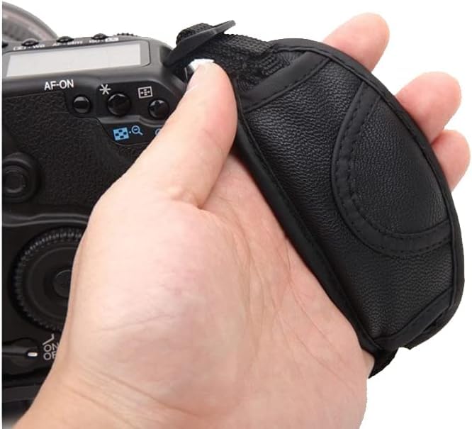 Acuvar Padded Adjustable Hands Wrist Strap for Cameras & Camcorders – Comfortable, Durable, and Secure Hand Strap for DSLR, Mirrorless, and Compact Cameras