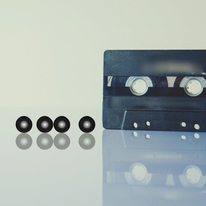 [AUSTRALIA] - CHILDWEET Cassette Tape Pinch Rollers Replacement 10-Pack for Tape Recorders Audio Players Durable Rubber Bearing Pulley for Maintenance Repair 