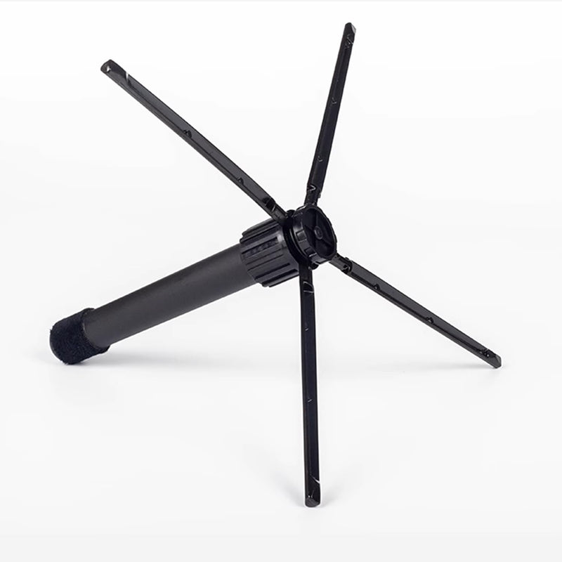 [AUSTRALIA] - Portable Flute Stand Foldable Flute Stand Metal Base, 4-Leg Flute Stand for Flute Piccolo 