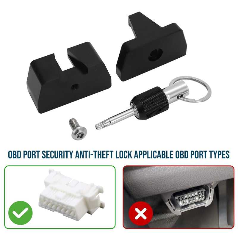 [AUSTRALIA] - OBD II Port Lock OBD 2 Port-Lock Car Diagnostic Port Protector 