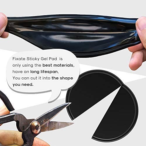 10pack Removable Silicone Sticky Anti-Slip Gel Pads Magic Gel Mat Stick to Car Dashboard Glass Mirrors Metal Tile Wall Kitchen Cell Phone Stand Recipe Holder Non-Slip Rug Pet Bowl Mat Pad