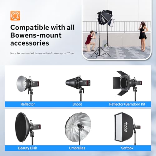 Godox S3 Speedlite Bracket, S2 Bracket Updated Version Bowens Mount Holder