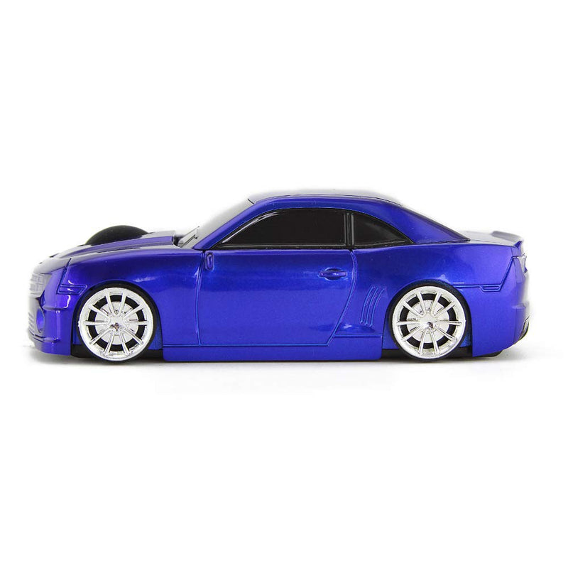 FASBEL for Chevrolet Camaro Sports Car Mouse Wireless Mice Computer Laptop PC Optical Mouse (Blue) Blue