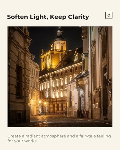 K&F CONCEPT 55mm Shimmer Diffusion 1 Filter Glimmer Glass Effect Filter