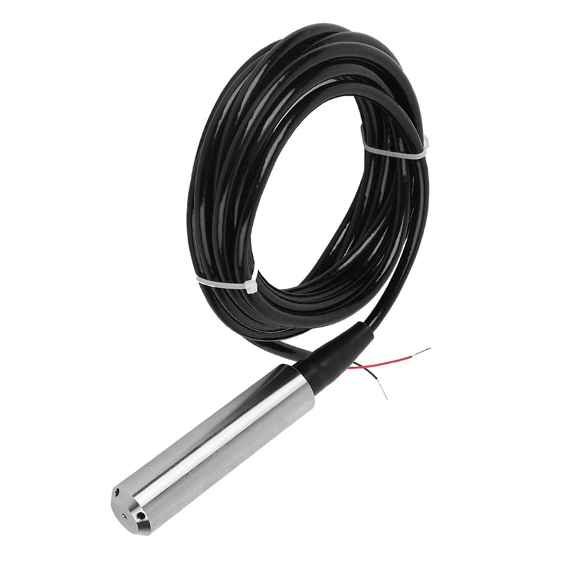 High Precision Level Transmitter, 4-20MA Output, Waterproof IP68 Protection, Shockproof Design, Water Level Sensor for Water Measurement (0-2 Metre Range) 0-2 Metre Range