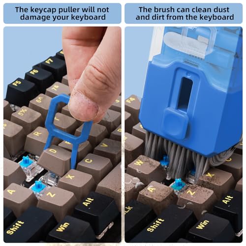 Keyboard Cleaner & Laptop Cleaning Kit, All-in-1 for Computer PC, SkyBlue