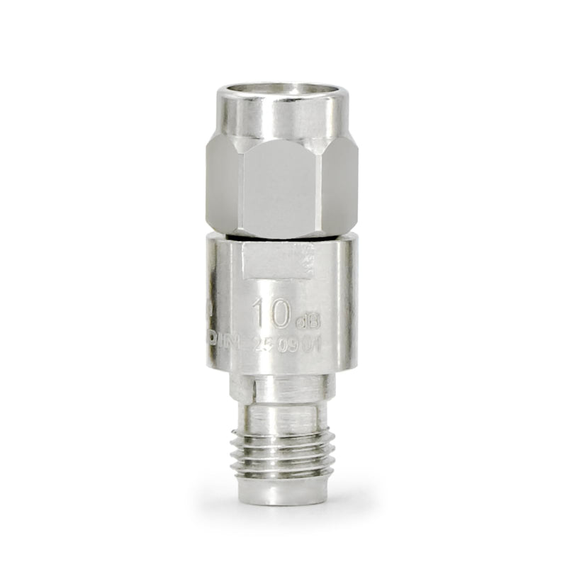 TOJOIN SMA Male to Female Attenuator/Coaxial RF Attenuator, DC to 12.4GHz, 50Ohm, 2W, 3dB/6dB/10dB/20dB/30dB, SMA 12.4G Small Attenuator Mix Pack 5PCS, New Copper Attenuator 2W 12.4G mix pack(3/6/10/20/30dB)-5pcs