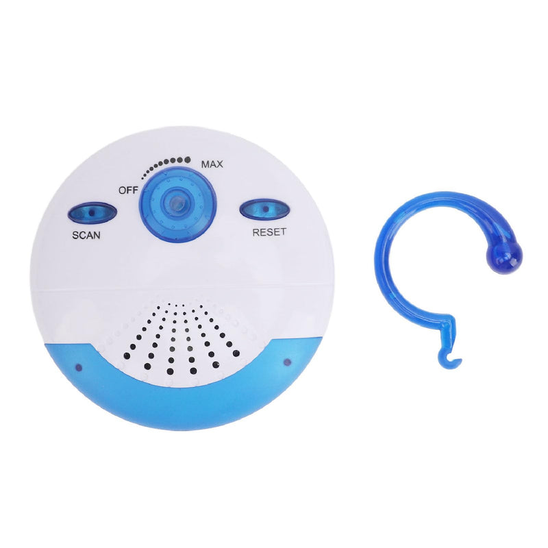 [AUSTRALIA] - FM Shower Radio, IPX7 Waterproof Portable Mini Bathroom Shower Radio with Built in Speaker, Top Handle, 360 Degrees Surround Sound, Battery Operated for Bathroom Outdoor 