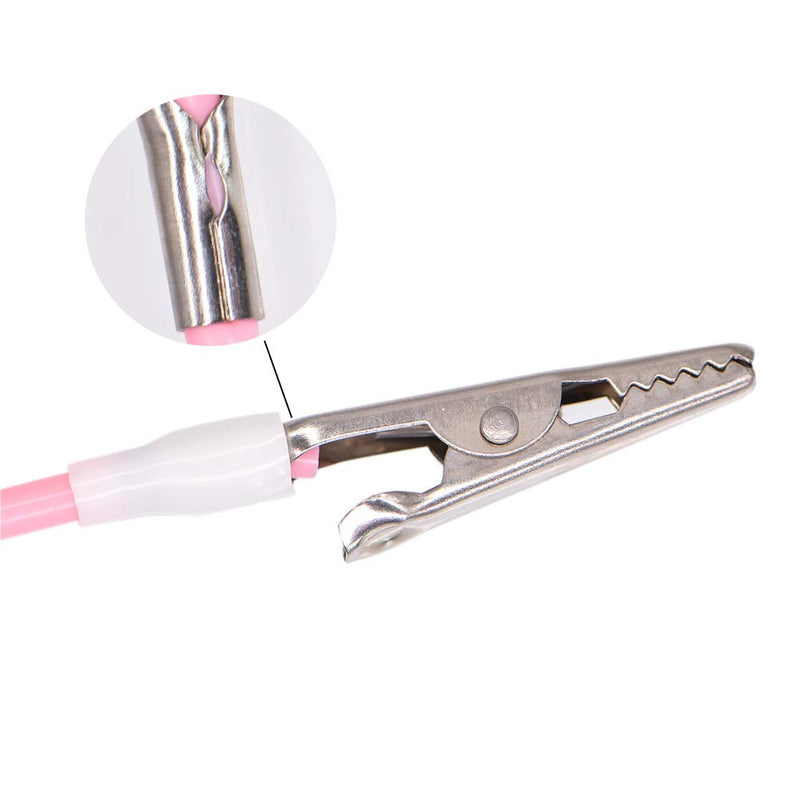 Dental Silicon Bib Clips,Colorful Sterilizable Bib Clips Napkin Holder Chain (10 PCS) 10 PCS