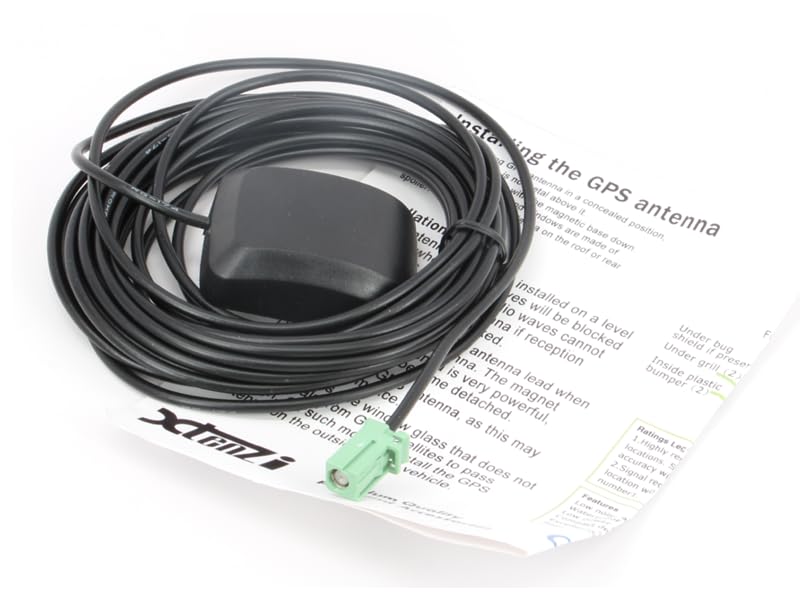 Xtenzi Car Audio 3 Pcs Set XT3302 GPS Mic and Wire Harness Compatible with Pioneer SPH-DA210 DA110 DA100