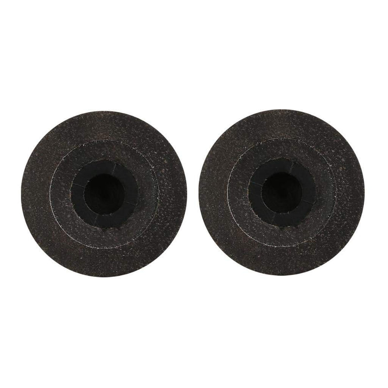KAISH 2-Pack Wood Knobs LP/Strat Style Bell Knobs Guitar Bass Wood Top Hat Knob with Numbers 1-10 Rose Wood Pack of 2
