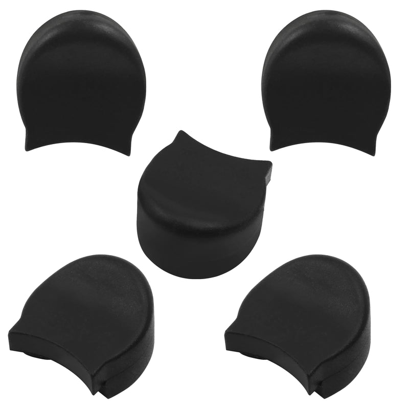 5 Pcs Silicone Clarinet Oboe Thumb Rest Cushion, Thumb Protector for Most Clarinet, Black