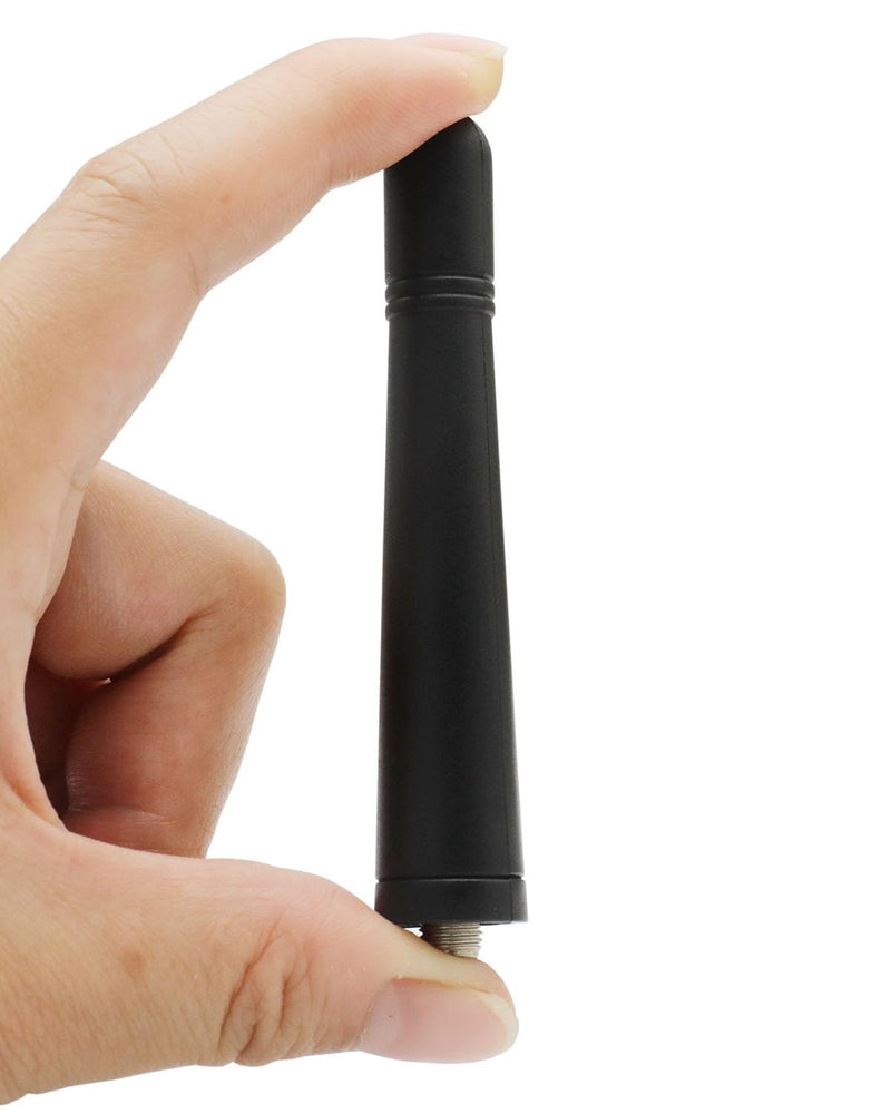 [AUSTRALIA] - KRA-23 UHF 400-470MHz Stubby Antenna Compatible with Kenwood TK-380 TK-390 TK-3140 TK-3160 TK-3180 TK-3360 TK-3202 TK-3207 TK-3217 TK-3302 TK-3300 TK-3306 TK-5320 3.3Inch (10 Pack) 