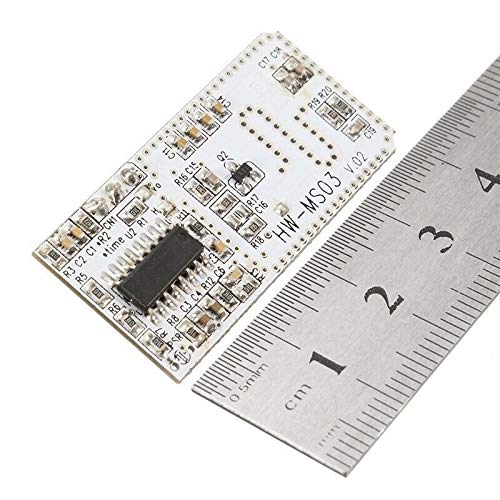 TECNOULAB 5pcs HW-MS03 2.4GHz to 5.8GHz Microwave Radar Motion Sensor