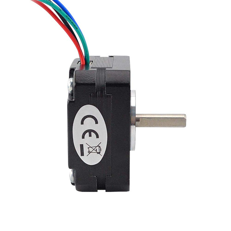 STEPPERONLINE Short Body Nema 17 Bipolar Stepper Motor 1A 22.6oz.in/16Ncm DIY CNC Extruder