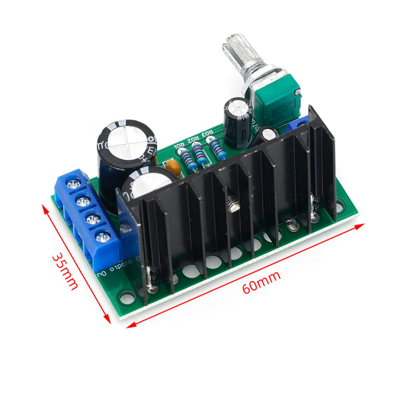 [AUSTRALIA] - HiLetgo 2pcs TDA2050 Mono Audio Amplifier Module Digital Mono Amplifier Board AMP DC/AC 5-24V Output 5W-120W for Speaker 
