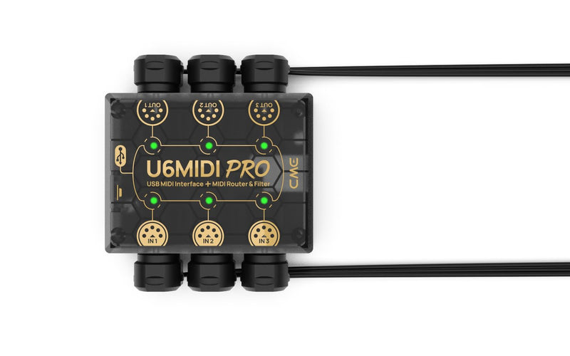 [AUSTRALIA] - CME MIDI Cable 4-Pack - 3FT / 90cm, 5-pin DIN, Low-Profile - Mirrored 45-Degree Angled Ultra-Thin Plugs for Compact Spaces - Ideal for MIDI Interface, Pedalboard, Keyboard 